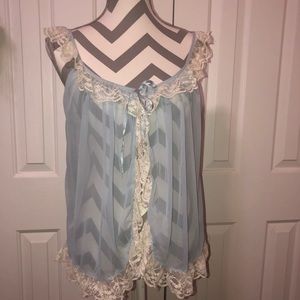 Victoria’s Secret Blue Babydoll